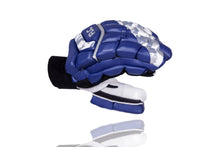 Load image into Gallery viewer, NAVY FLC BATTING GLOVES - PLATINUM EDITION