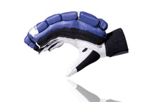 Load image into Gallery viewer, NAVY FLC BATTING GLOVES - PLATINUM EDITION