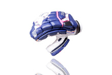 Load image into Gallery viewer, NAVY/PINK FLC BATTING GLOVES - PLATINUM EDITION