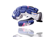 Load image into Gallery viewer, NAVY/PINK FLC BATTING GLOVES - PLATINUM EDITION