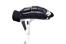 Load image into Gallery viewer, BLACK/GOLD FLC BATTING GLOVES - PLATINUM EDITION