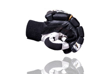 Load image into Gallery viewer, BLACK/GOLD FLC BATTING GLOVES - PLATINUM EDITION